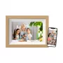 Braun DigiFrame 10W ramka cyfrowa Biały, Drewno 25,6 cm (10,1″) Ekran dotykowy Wi-Fi