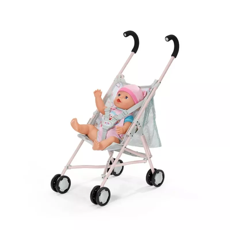 Wózek BABY born z torbą Jungle dla lalek