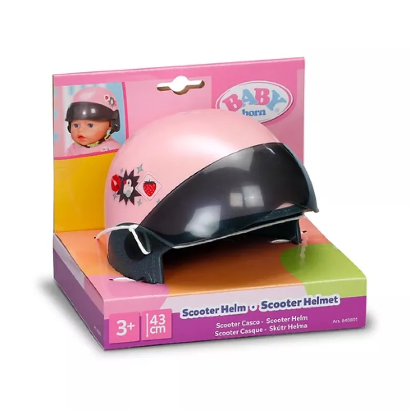 Kask do hulajnogi BABY born 43 cm Kask dla lalki