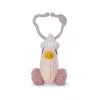 Flasche für Babys mit Rassel im Inneren und Clip, waschbar