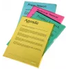 Esselte Folder 105my A4 Box of 100, A4, Polipropylen (PP), Czerwony, Pionowa, 220 mm, 1 mm