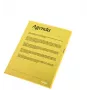 Esselte Folder 105my A4 pudełko 100 szt., A4, polipropylen (PP), żółty, pionowa, 220 mm, 1 mm