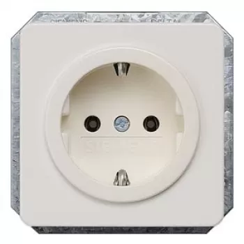 Siemens 5UB1403 gniazdko Typ F Biały