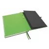 Leitz Notebook Complete A4 w linie 96 g/m² 80 kartek, czarny, A4, twarda oprawa