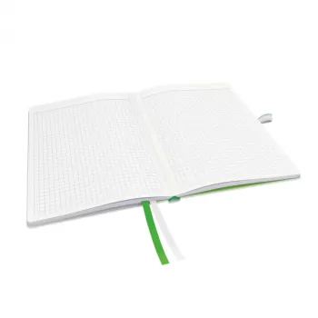 Leitz Notebook Complete A5 w kratkę 96 g 80 kartek, czarny, A5, 80 kartek, 96 g/m², w kratkę, twarda oprawa