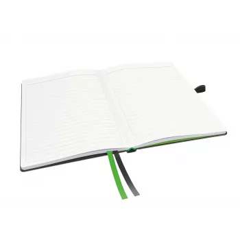 Leitz Notebook Complete A5 w linie, 96 g, 80 arkuszy, Czarny, A5, Twarda oprawa
