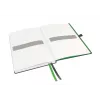 Leitz Notebook Complete A5 w linie, 96 g, 80 arkuszy, Czarny, A5, Twarda oprawa