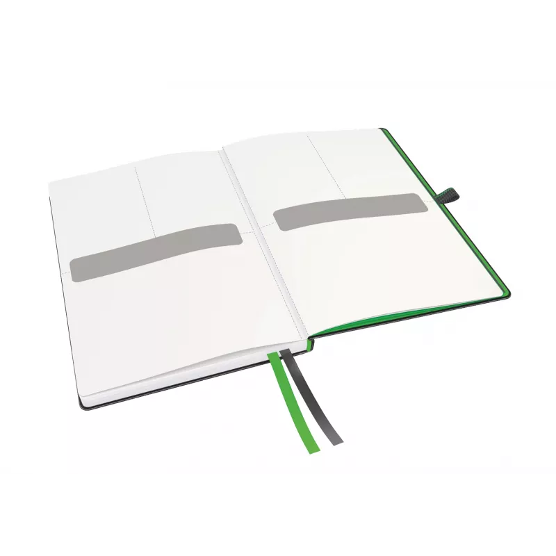 Leitz Notebook Complete A5 w linie, 96 g, 80 arkuszy, Czarny, A5, Twarda oprawa