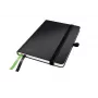 Leitz Notebook Complete A6 w kratkę 96 g/m² 80 arkuszy, Czarny, A6, 80 arkuszy, 96 g/m², Papier w kratkę, Twarda oprawa