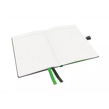 Leitz Notatnik Complete A6 w linie 96 g 80 arkuszy, Czarny, A6, Twarda oprawa