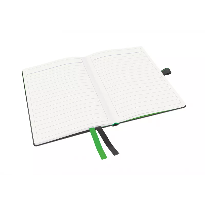 Leitz Notatnik Complete A6 w linie 96 g 80 arkuszy, Czarny, A6, Twarda oprawa