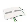 Leitz Notatnik Complete A6 w linie 96 g 80 arkuszy, Czarny, A6, Twarda oprawa