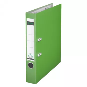 Leitz 180° skoroszyt dźwigniowy z tworzywa sztucznego, szerokość grzbietu 50 mm, segregator A4, zielony