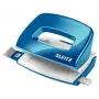 Leitz NeXXt Dziurkacz WOW Mini 2-otworowy / 10 arkuszy, 10 arkuszy, Niebieski, Plastik, 8 cm, 5,5 mm, A4