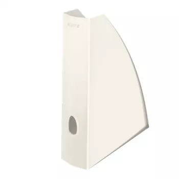 Pojemnik na czasopisma Leitz WOW, biały, plastik, A4, 258 mm, 258 mm, 290 g