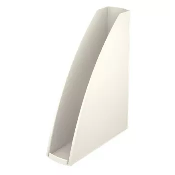 Pojemnik na czasopisma Leitz WOW, biały, plastik, A4, 258 mm, 258 mm, 290 g