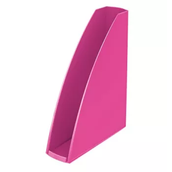 Leitz Pojemnik na czasopisma WOW, Różowy, Plastik, A4, 258 mm, 75 mm, 312 mm