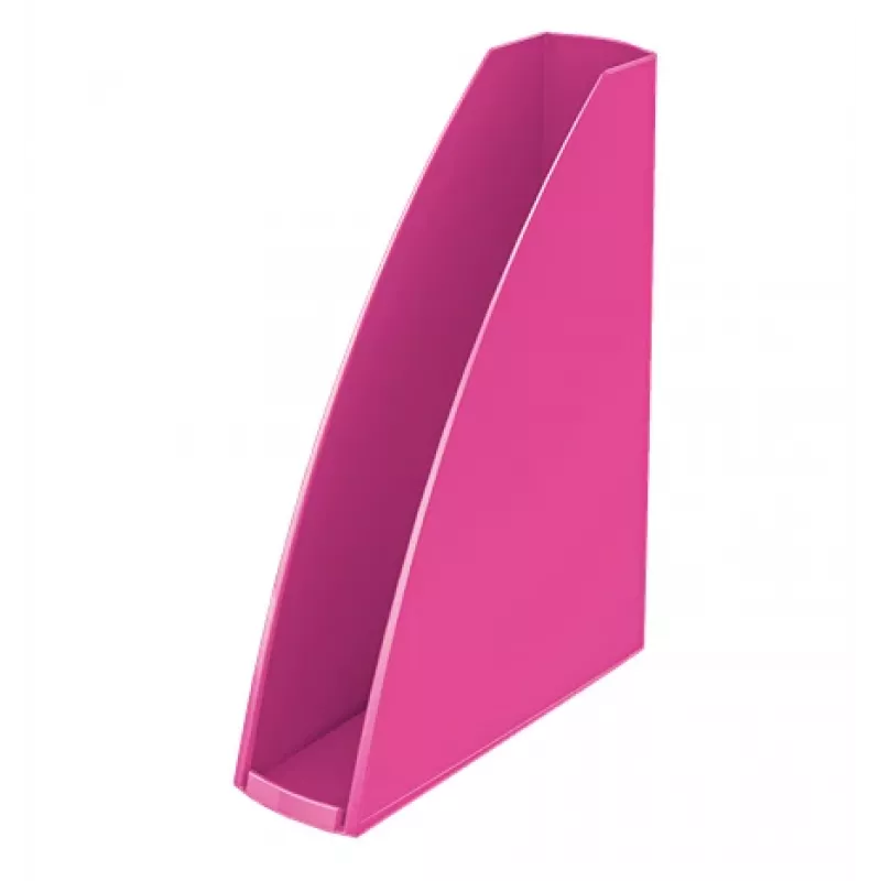 Leitz Pojemnik na czasopisma WOW, Różowy, Plastik, A4, 258 mm, 75 mm, 312 mm
