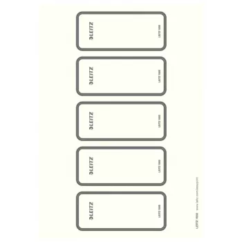 Etykiety na grzbiet Leitz Spine Labels PC do wydruku do segregatorów WOW 80 mm