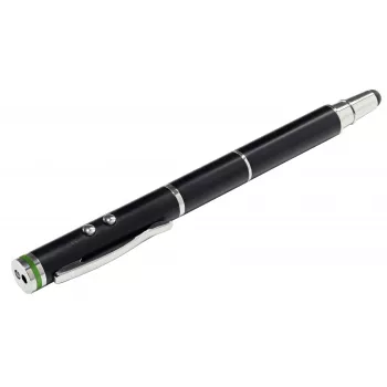 Leitz Stylus pens 4 in one Complete do urządzeń z ekranem dotykowym, Uniwersalny, Dowolna marka, Czarny, iPad, Mosiądz, Silikon, LR41