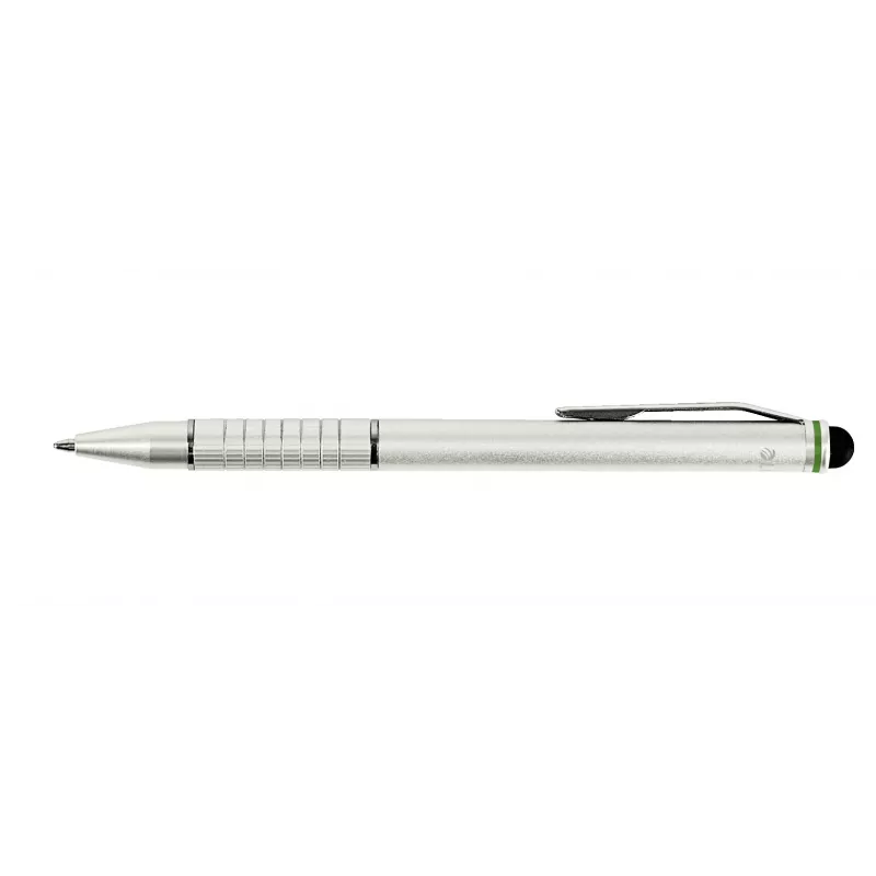 Leitz Stylus pens 2 w 1 Complete do urządzeń z ekranem dotykowym, Uniwersalny, Dowolna marka, Srebrny, iPad, Aluminium, Silikon, 10 g