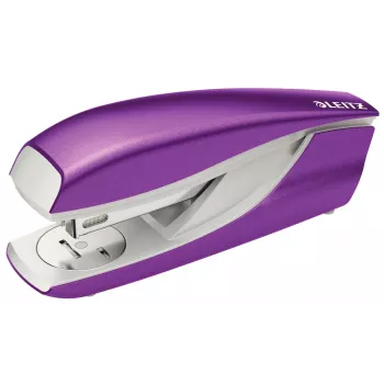 Zszywacz Leitz WOW 5502 Metal 30 arkuszy, 30 arkuszy, fioletowy, P3, metal, plastik, 80 g/m², 4 cm