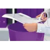 Leitz WOW Titanium Office Scissors 205 mm, cięcie proste, pojedyncze, fioletowe, białe, stal nierdzewna, nożyczki biurowe, tytanowe