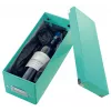 Leitz Click & Store WOW pudełko do przechowywania płyt CD, turkusowe, karton, 143 mm, 352 mm, 136 mm, 440 g