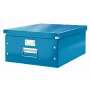 Leitz Click & Store WOW Duże pudełko do przechowywania, niebieskie, karton, 1,28 kg
