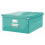 Leitz Click & Store WOW Duże pudełko do przechowywania, turkusowe, karton, 29,6 L, 1,28 kg, 1 szt.