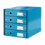 Leitz Click & Store WOW Szafka z szufladami (4 szuflady), niebieska, karton, 2,49 kg
