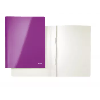 Leitz płaski File Card/Board WOW A4, A4, Carton, Purple, 250 sheets, 240 mm, 3 mm