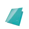 Leitz 3-Flap Folder WOW Card/POB A4, A4, Polipropylen (PP), Zielony, 250 arkuszy, 80 g/m², Papier