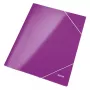 Leitz 3-Flap Folder WOW Card/POB A4, A4, Polipropylen (PP), Fioletowy, 250 arkuszy, 80 g/m², Papier