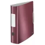 Leitz Segregator dźwigniowy 180° Active Style PP A4/80mm, A4, Polifoam, Czerwony, 500 arkuszy, 80 g/m², 8.2 cm