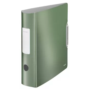 Leitz Skoroszyt dźwigniowy 180° Active Style PP A4/80mm, A4, Polyfoam, Zielony, 500 arkuszy, 80 g/m², 8,2 cm