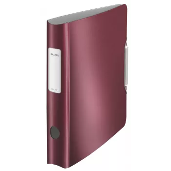 Leitz Segregator dźwigniowy 180° Active Style PP A4/60mm, A4, Polyfoam, Czerwony, 350 arkuszy, 80 g/m², 6,5 cm