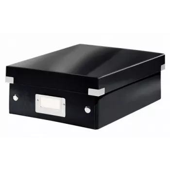 Leitz Click & Store WOW mały pojemnik organizacyjny, Czarny, Karton, 600 g