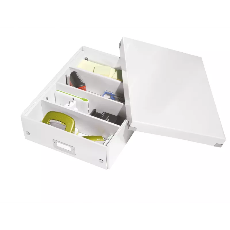 Leitz Click & Store WOW średni organizer, biały, karton, 880 g