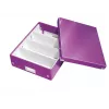 Leitz Click & Store WOW średnie pudełko organizera, fioletowy, karton, 880 g