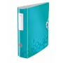 Segregator Leitz Active PP WOW A4/80mm, A4, polyfoam, turkusowy, 500 arkuszy, 80 g/m², 8,2 cm