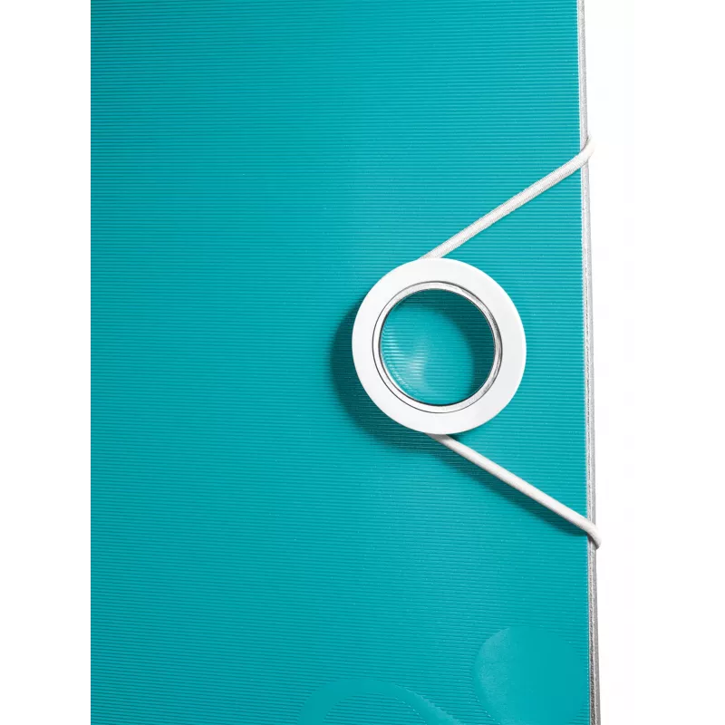 Segregator Leitz Active PP WOW A4/80mm, A4, polyfoam, turkusowy, 500 arkuszy, 80 g/m², 8,2 cm