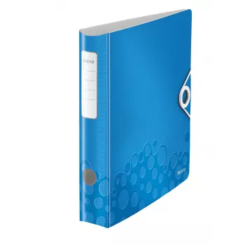 Leitz Segregator dźwigniowy Active PP WOW A4/65mm, A4, Polyfoam, Niebieski, 350 arkuszy, 80 g/m², 6,5 cm