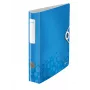 Leitz Segregator dźwigniowy Active PP WOW A4/65mm, A4, Polyfoam, Niebieski, 350 arkuszy, 80 g/m², 6,5 cm