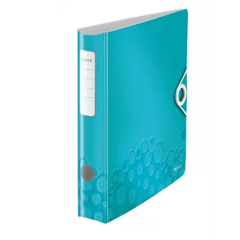 Leitz Segregator dźwigniowy Active PP WOW A4/65mm, A4, Polyfoam, Niebieski, 350 arkuszy, 80 g/m², 6,5 cm