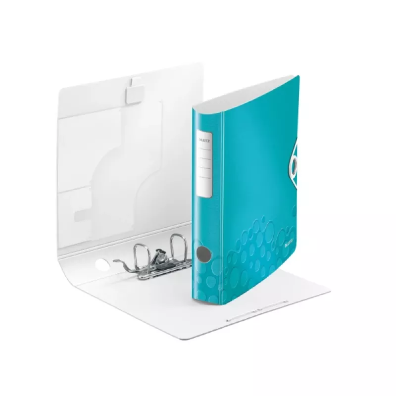 Leitz Segregator dźwigniowy Active PP WOW A4/65mm, A4, Polyfoam, Niebieski, 350 arkuszy, 80 g/m², 6,5 cm