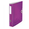 Leitz skoroszyt wpinany Active PP WOW A4/65mm, A4, polipian, fiolet, 350 arkuszy, 80 g/m², 6,5 cm