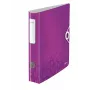 Leitz skoroszyt wpinany Active PP WOW A4/65mm, A4, polipian, fiolet, 350 arkuszy, 80 g/m², 6,5 cm