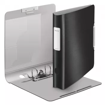Leitz skoroszyt dźwigniowy 180° Active Style PP A4/60 mm, A4, Polyfoam, Czarny, 350 arkuszy, 80 g/m², 6,5 cm