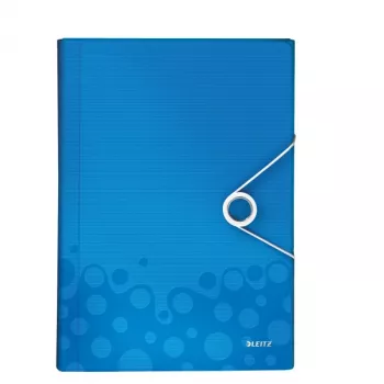 Leitz Project File WOW PP, A4, polipropylen (PP), niebieski, 200 arkuszy, 254 mm, 38 mm